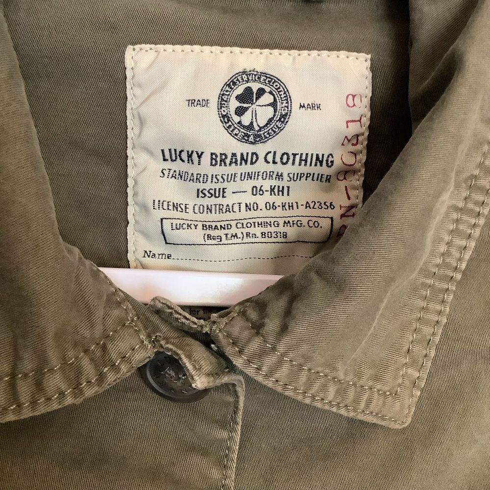 Lucky Brand Army Issue Utility Jacket 🧥❤️🤩 - Picture 2 of 5